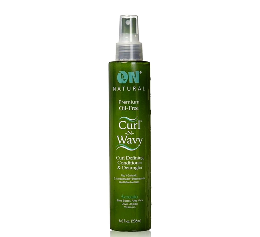 ~On Natural Curl-n-wavy Leave-in Conditioner & Detangler 8oz, 8 Oz