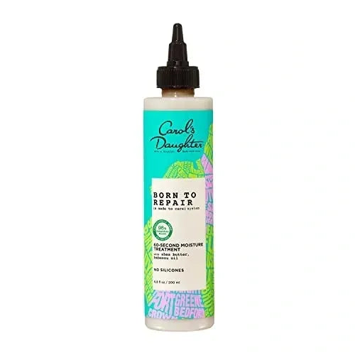 ~Carol's Daughter Born To Repair 60-Second Moisture Hair Treatment, Vegan Hair Care with Shea Butter for Curly Hair, 6.8 Fl Oz