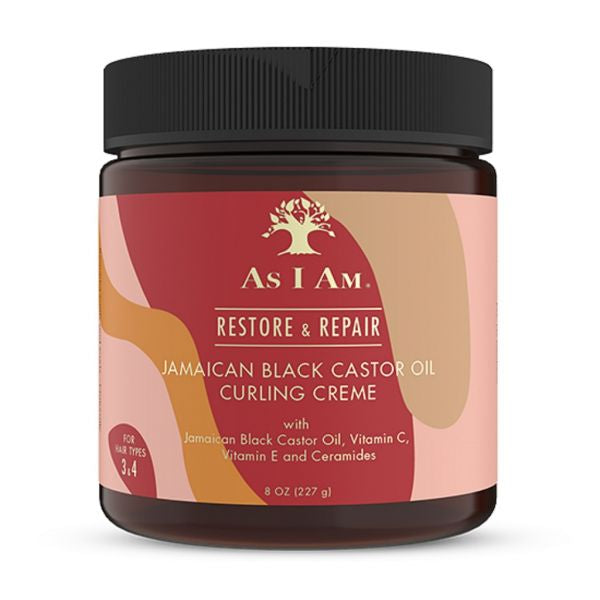 ~AS I AM Jamaican Black Castor Oil Curling Creme