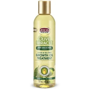 ~African Pride Olive Miracle Growth Oil, 8 Fluid Ounce