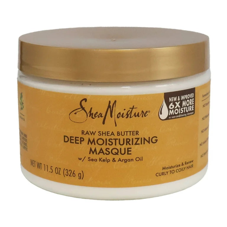 ~SheaMoisture Raw Shea Butter Deep Moisturizing Treatment Masque, 11.5 Oz.