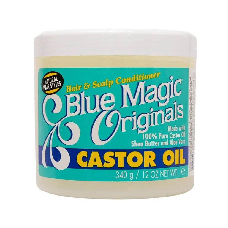 ~Blue Magic Originals Castor Oil 12 Ounce Jar