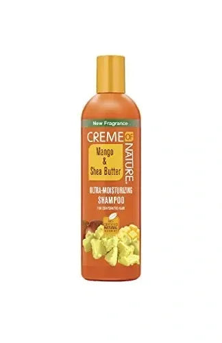 ~Shampoo with Mango & Shea Butter by Creme of Nature, Ultra Moisturizing for Dry Dehydrated Hair, 12 Fl Oz