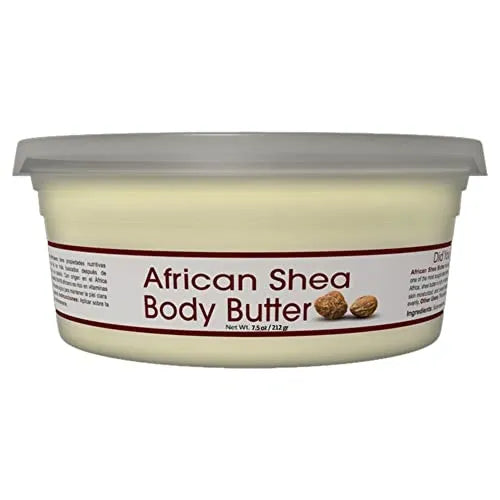 ~OKAY SHEA BUTTER JAR WHITE 13oz