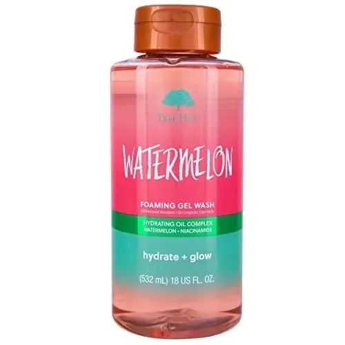 ~Tree Hut Watermelon Nourishing & Moisturizing Foaming Gel Wash, 18 oz.