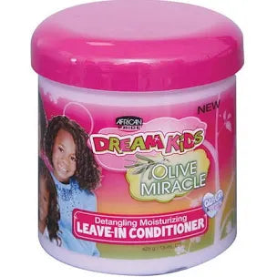 ~African Pride Dream Kids Olive Miracle Detangling Moisturizing Leave In Conditioner, 15ox