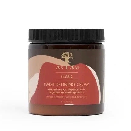 ~As I Am Twist Defining Cream - 8 Ounce - with Castor oil and Phytosterols