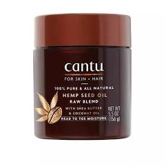~Cantu For Skin + Hair Hemp Seed Oil Raw Blend 5.5 Ounce Jar