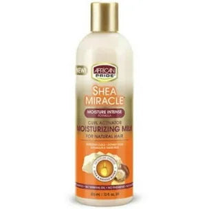 African Pride Shea Miracle Moisture Intense Silky Curls Moisturizer 12 fl. oz. Bottle