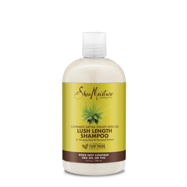 ~SheaMoisture Cannabis Seed Oil Hair Shampoo Lush Length, 13 oz