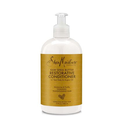 ~SheaMoisture Raw Shea Butter Restorative Silicone Free Conditioner for Damaged Hair 13 oz