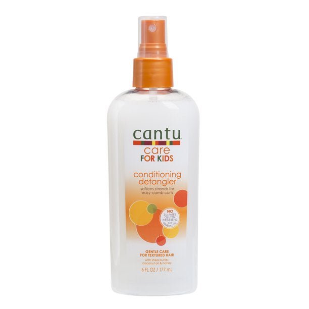 ~Cantu Care for Kids Gentle Conditioning Hair Detangler Spray, 6 oz