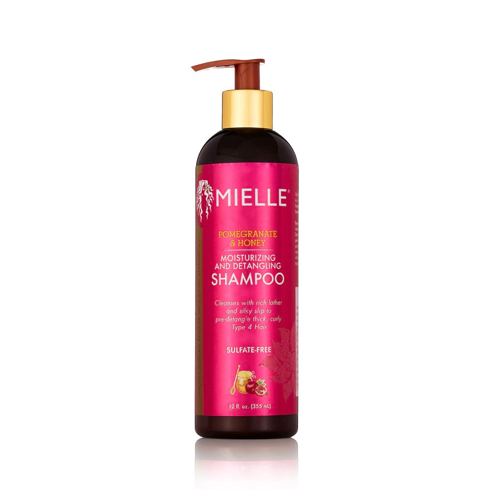 ~Mielle Pomegranate & Honey Moisturizing and Detangling Shampoo, 12oz