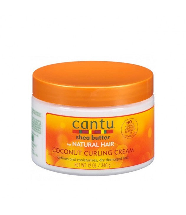 ~Cantu Shea Butter Coconut Curling Cream for Natural Hair, 12oz