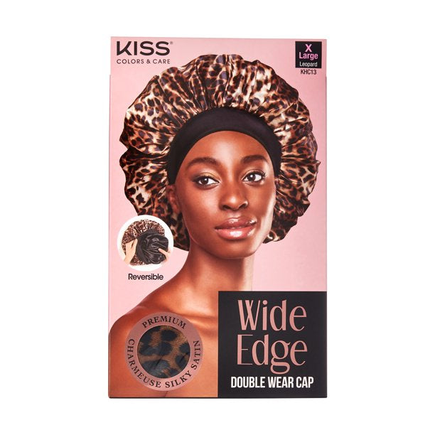 ~KISS Glitter Hair Bonnet, Pink Pearl