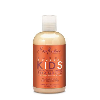 ~Shea Moisture Kids Extra-nourishing shampoo, Mango & Carrot 8 oz