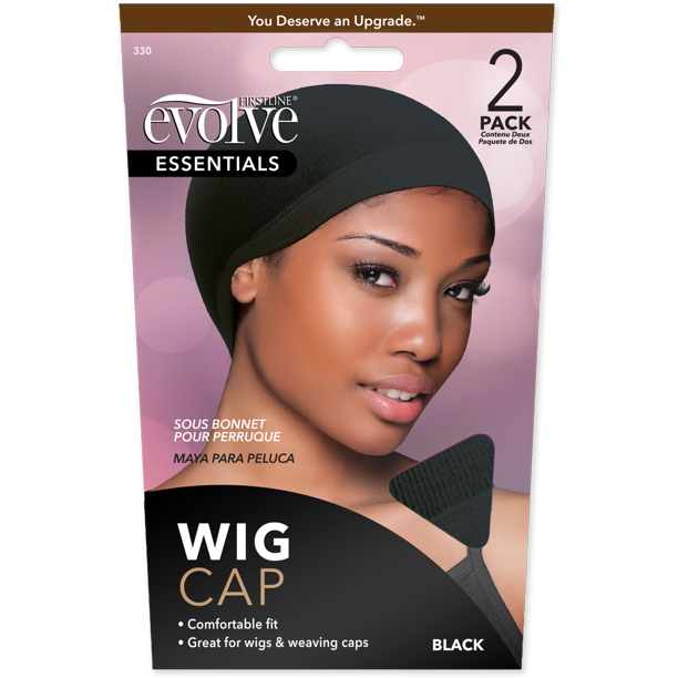~Evolve Wig Cap Black