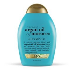 ~OGX Renewing + Argan Oil of Morocco Hydrating Hair Shampoo, Cold-Pressed Argan Oil to Help Moisturize, Soften & Strengthen Hair, Paraben-Free with Sulfate-Free Surfactants, 13 fl. oz