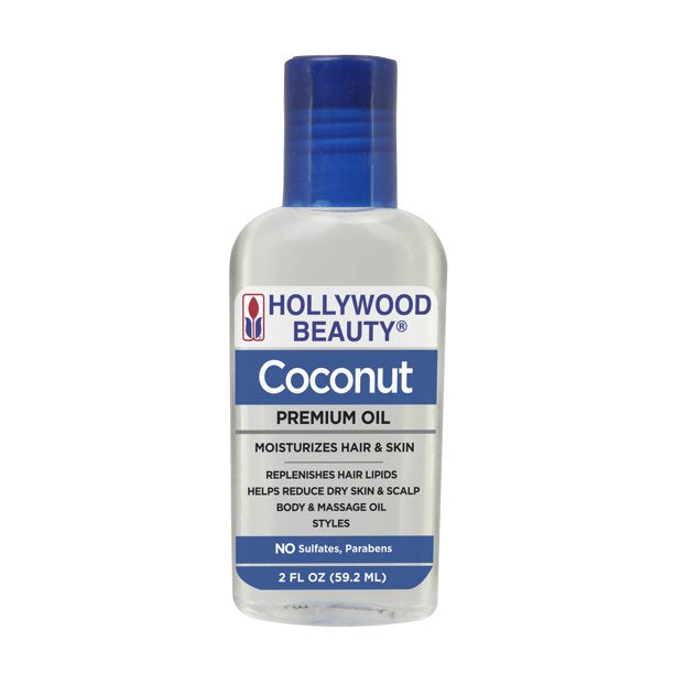 ~Hollywood Beauty Coconut Oil, 2oz