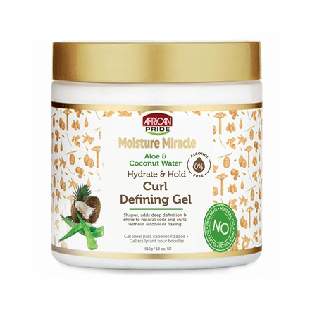 ~Moisture Miracle Aloe and Coconut Water Hydrate & Hold Curl Defining Gel